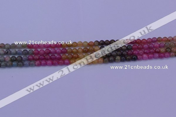 CTO632 15.5 inches 6mm round tourmaline gemstone beads wholesale