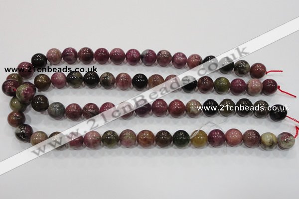 CTO64 15.5 inches 9mm round natural tourmaline gemstone beads