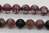 CTO65 15.5 inches 10mm round natural tourmaline gemstone beads