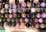 CTO689 15.5 inches 11mm round tourmaline beads wholesale