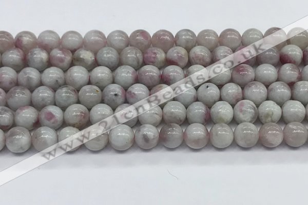 CTO692 15.5 inches 8mm round pink tourmaline gemstone beads