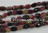 CTO70 15.5 inches 5*6mm nuggets natural tourmaline gemstone beads