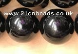 CTO704 15.5 inches 12mm round black tourmaline beads wholesale