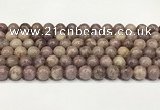 CTO721 15.5 inches 8mm round Chinese tourmaline beads