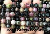 CTO747 15 inches 8mm round tourmaline gemstone beads