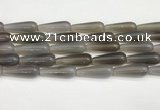 CTR410 15.5 inches 10*30mm teardrop agate beads wholesale