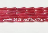 CTR419 15.5 inches 10*30mm teardrop agate beads wholesale