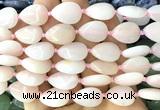 CTR504 15 inches 13*18mm flat teardrop pink aventurine jade beads