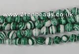 CTU1126 15.5 inches 6mm round synthetic turquoise beads wholesale