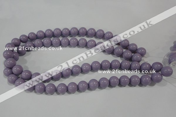 CTU1405 15.5 inches 12mm round synthetic turquoise beads