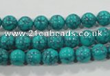 CTU1673 15.5 inches 8mm round synthetic turquoise beads