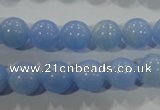 CTU1733 15.5 inches 8mm round synthetic turquoise beads