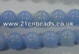 CTU1735 15.5 inches 12mm round synthetic turquoise beads