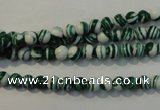 CTU2040 15.5 inches 4mm round synthetic turquoise beads