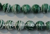 CTU2043 15.5 inches 10mm round synthetic turquoise beads