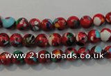 CTU2181 15.5 inches 6mm round synthetic turquoise beads