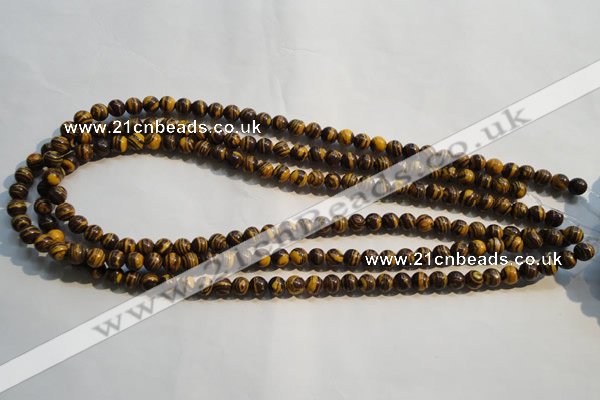 CTU2221 15.5 inches 6mm round synthetic turquoise beads