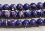 CTU2262 15.5 inches 8mm round synthetic turquoise beads