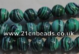 CTU2405 15.5 inches 10mm round synthetic turquoise beads