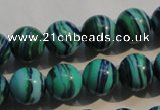 CTU2406 15.5 inches 12mm round synthetic turquoise beads