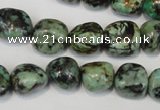 CTU2472 15.5 inches 12*13mm nuggets African turquoise beads wholesale