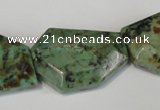 CTU2484 15.5 inches 20*28mm - 24*32mm freeform African turquoise beads