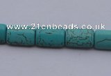 CTU25 15.5 inches 18*25mm rectangle blue turquoise beads Wholesale