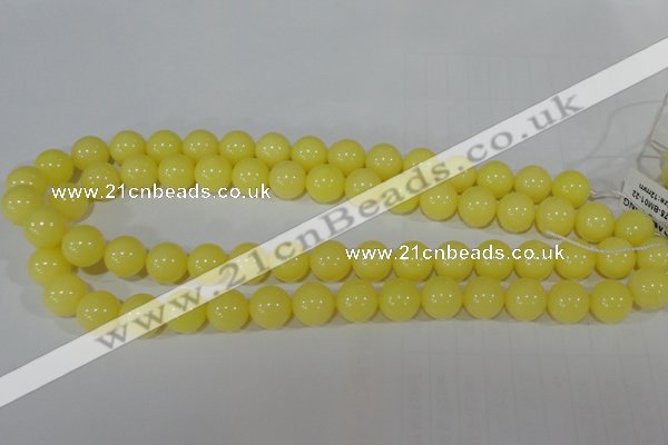 CTU2519 15.5 inches 12mm round synthetic turquoise beads