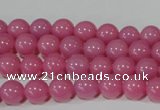 CTU2549 15.5 inches 8mm round synthetic turquoise beads