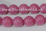CTU2553 15.5 inches 16mm round synthetic turquoise beads