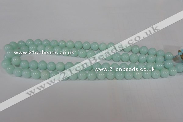 CTU2566 15.5 inches 10mm round synthetic turquoise beads