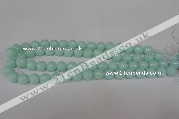 CTU2567 15.5 inches 12mm round synthetic turquoise beads