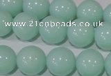 CTU2568 15.5 inches 14mm round synthetic turquoise beads