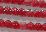 CTU2611 15.5 inches 6mm round synthetic turquoise beads