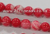 CTU2612 15.5 inches 8mm round synthetic turquoise beads