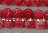 CTU2613 15.5 inches 10mm round synthetic turquoise beads