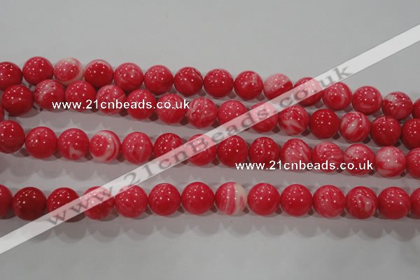 CTU2614 15.5 inches 12mm round synthetic turquoise beads