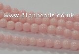 CTU2671 15.5 inches 3mm round synthetic turquoise beads