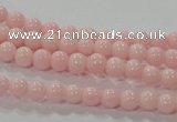 CTU2671 15.5 inches 3mm round synthetic turquoise beads