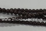 CTU2818 15.5 inches 2mm round synthetic turquoise beads