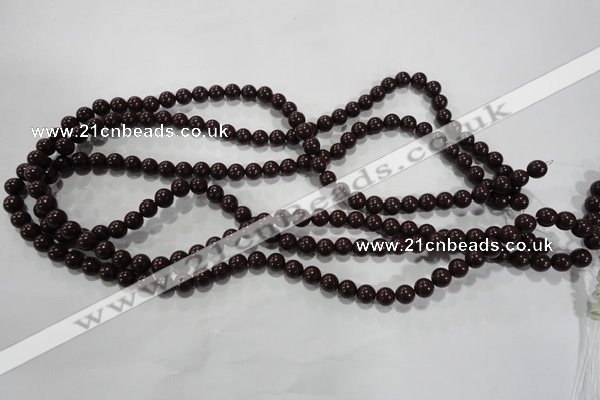 CTU2820 15.5 inches 4mm round synthetic turquoise beads