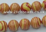 CTU288 16 inches 12mm round imitation turquoise beads wholesale