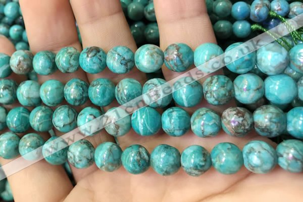 CTU3013 15.5 inches 10mm round South African turquoise beads