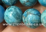 CTU3019 15.5 inches 12mm round South African turquoise beads