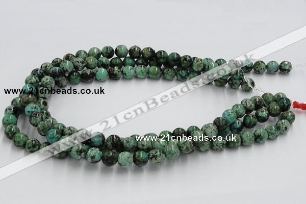 CTU400 15.5 inches 10mm round African turquoise beads wholesale