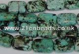 CTU495 15.5 inches 10*14mm rectangle African turquoise beads wholesale