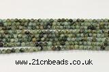 CTU510 15.5 inches 4mm round African turquoise beads wholesale
