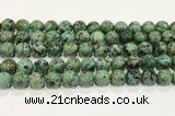 CTU516 15.5 inches 10mm round African turquoise beads wholesale