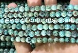 CTU571 15.5 inches 6mm round african turquoise beads wholesale