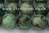 CTU577 15.5 inches 8mm round african turquoise beads wholesale